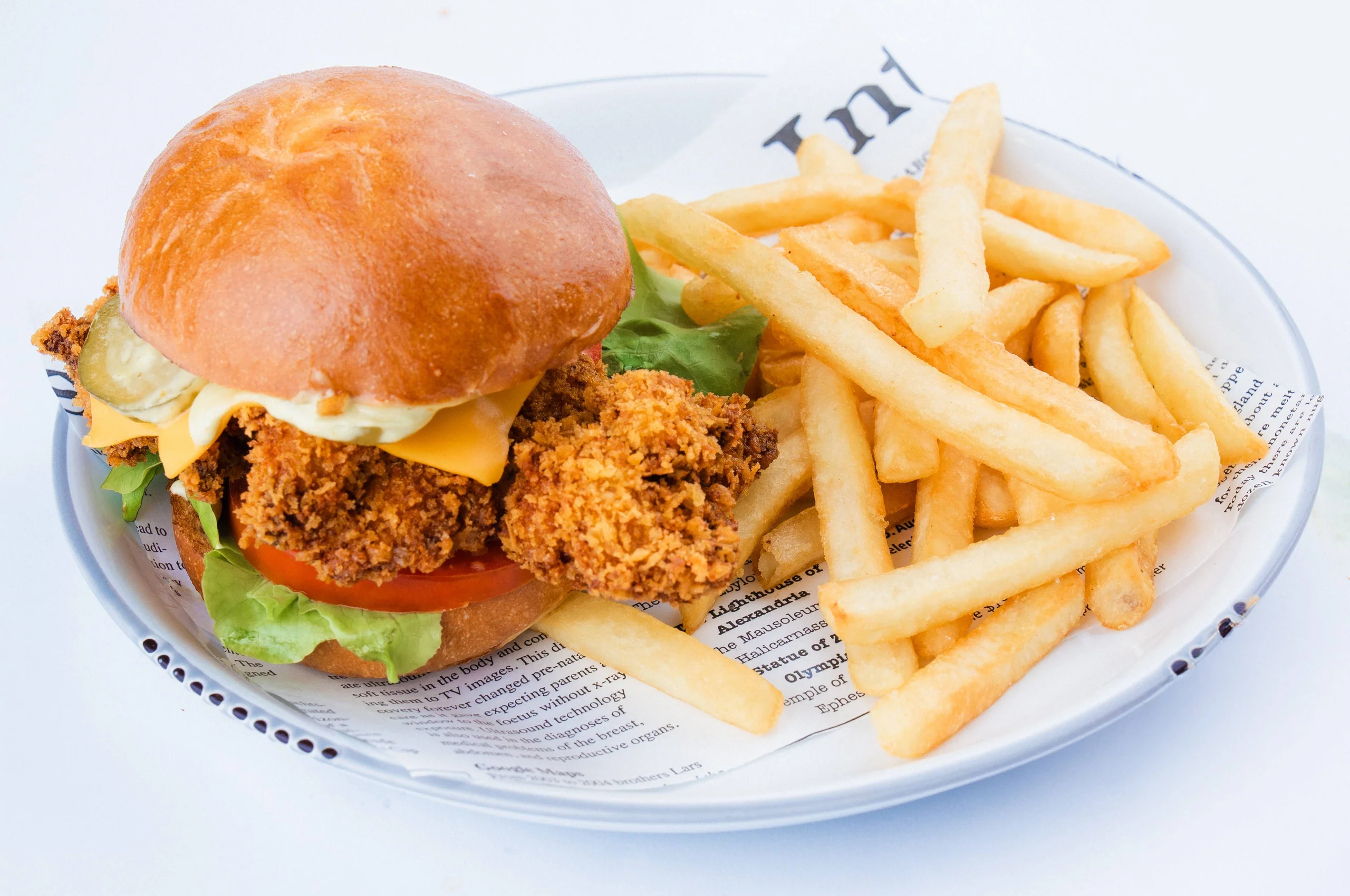 Chicken Schnitzel Burger