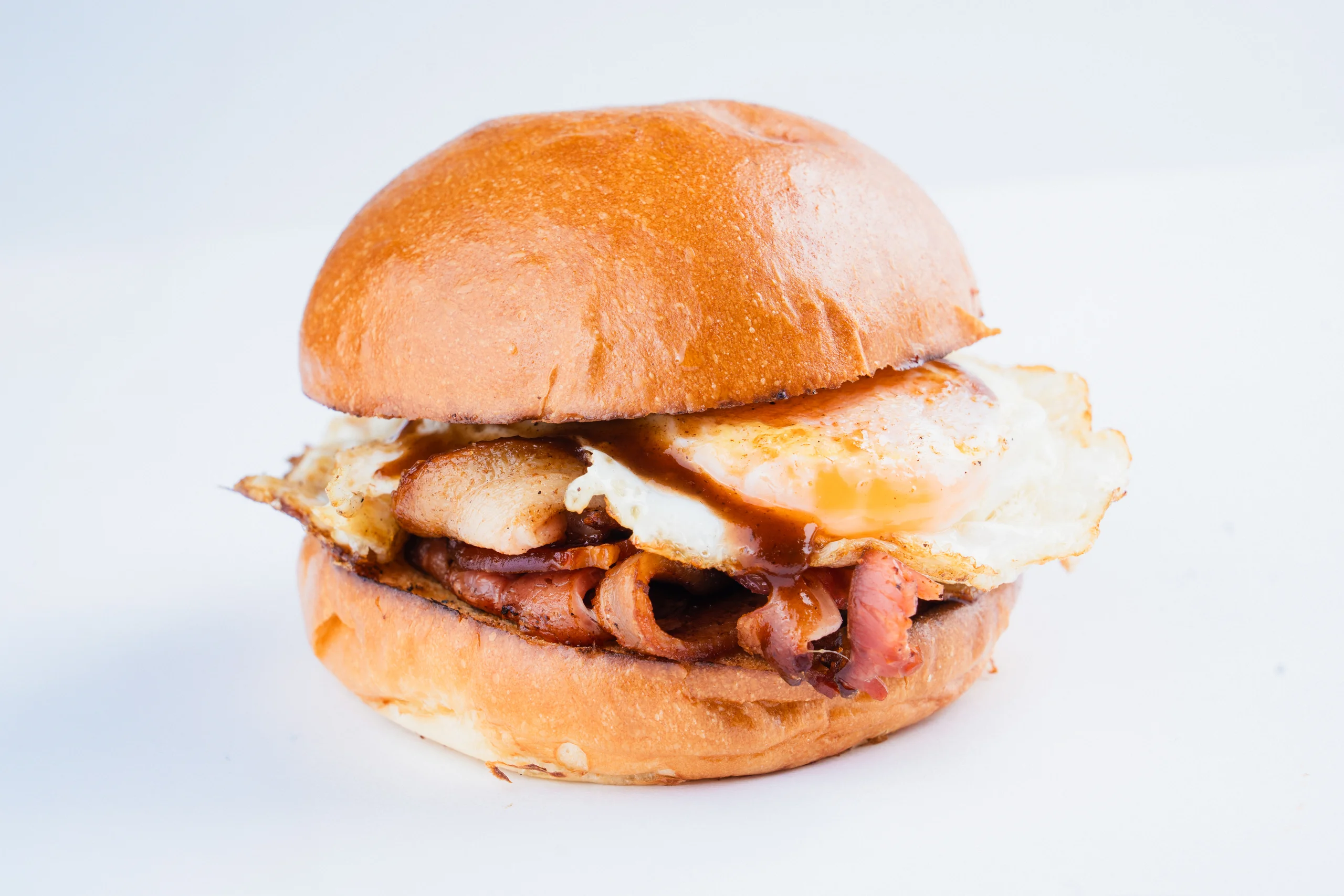 Double Bacon and Egg Roll