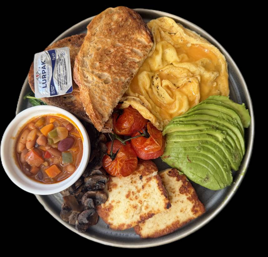 Veg Breakfast Plate