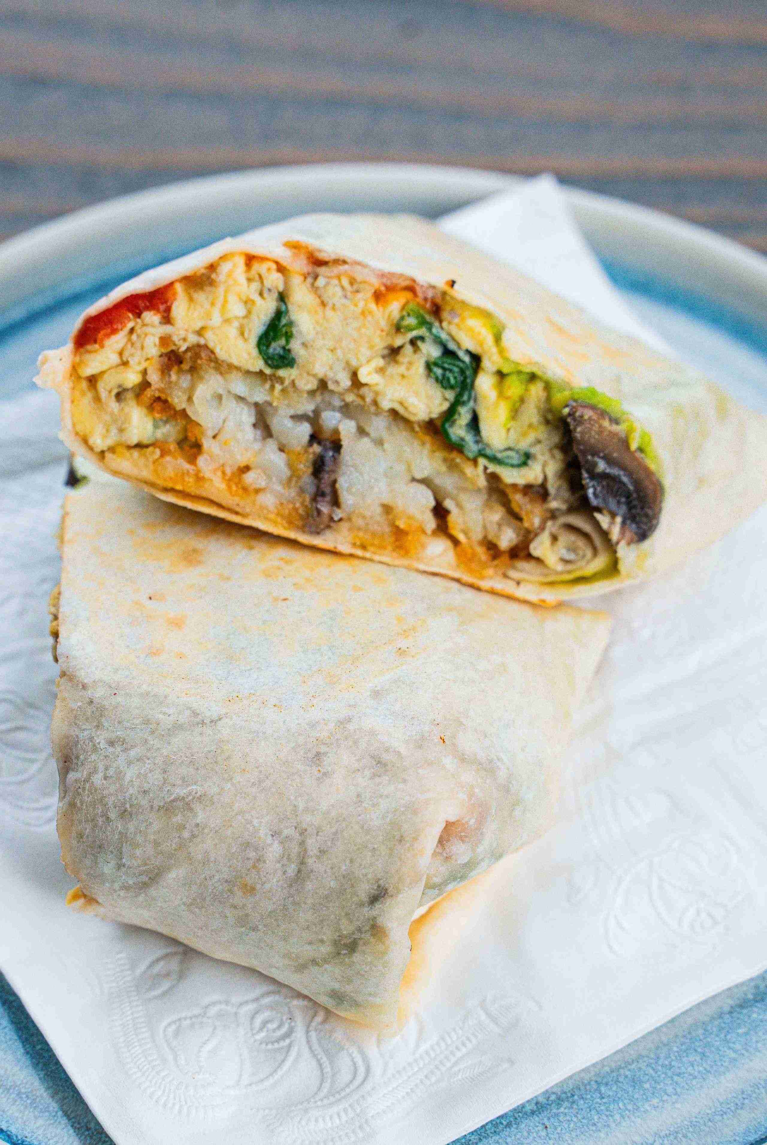 Veg Breakfast Wrap